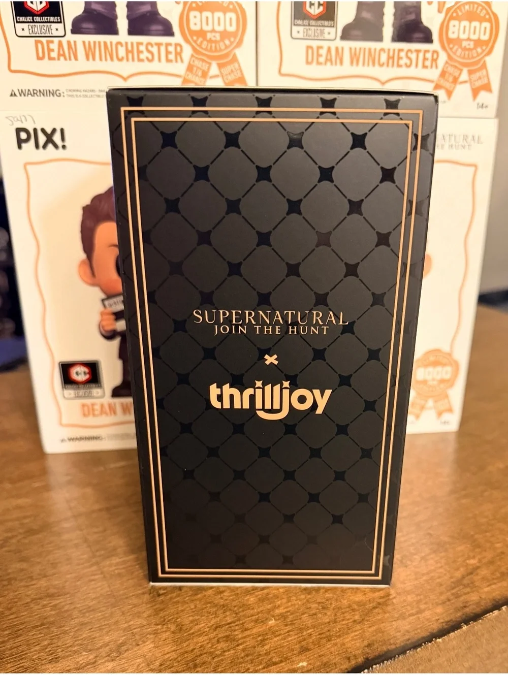 ThrillJoy Pix! Sam Winchester FBI Chase figure.New